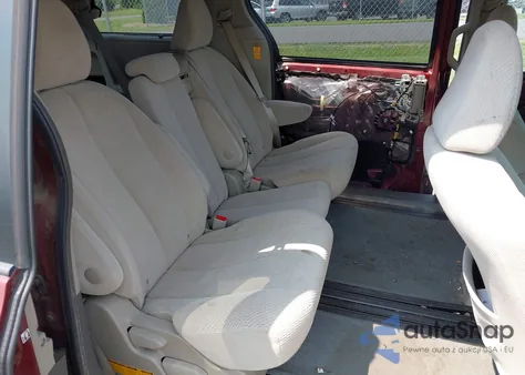 2014 Toyota Sienna Le V6 8 Passenger from USA, damaged, VIN 5TDKK3DC6ES417507